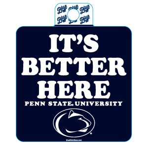 decal It's Better Here Penn State University